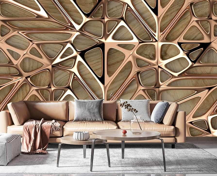 Modern Geometric Wall Design